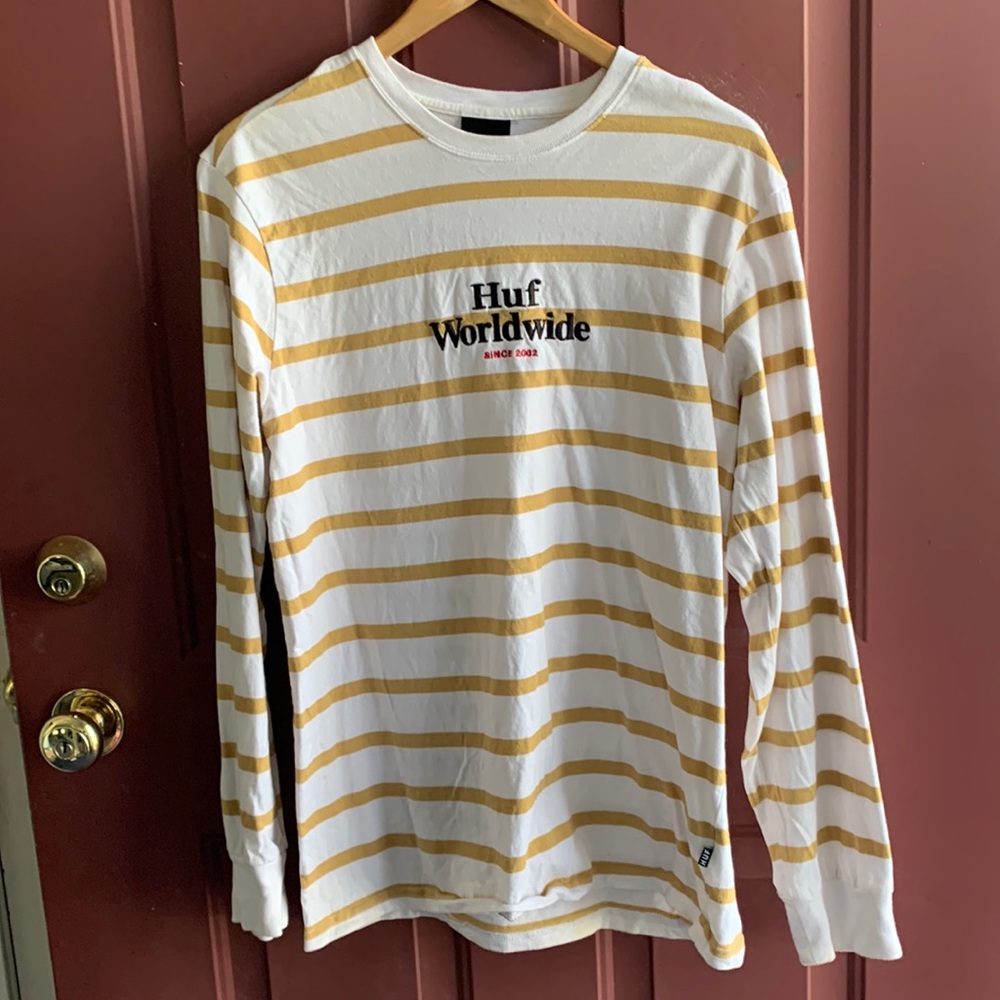 Mens Huf Long sleeve T-shirt.